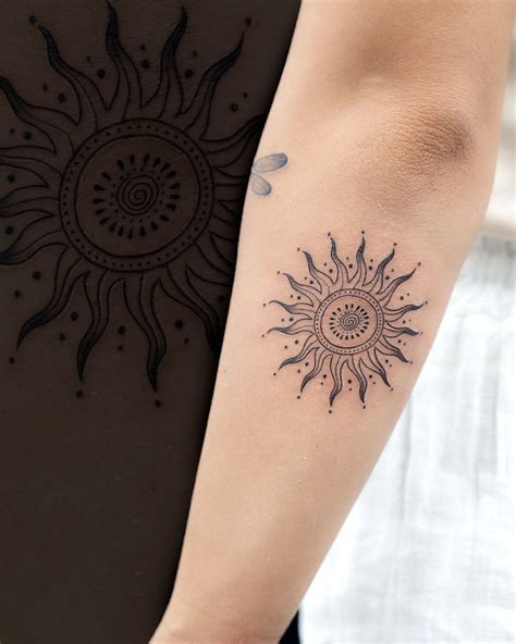 Güneş tattoo
